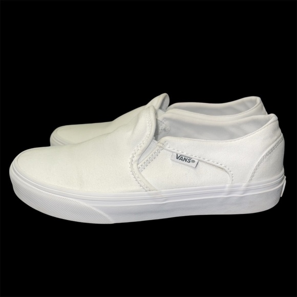 Vans Shoes - Vans Classic Slip On White Shoes Women’s 5.5